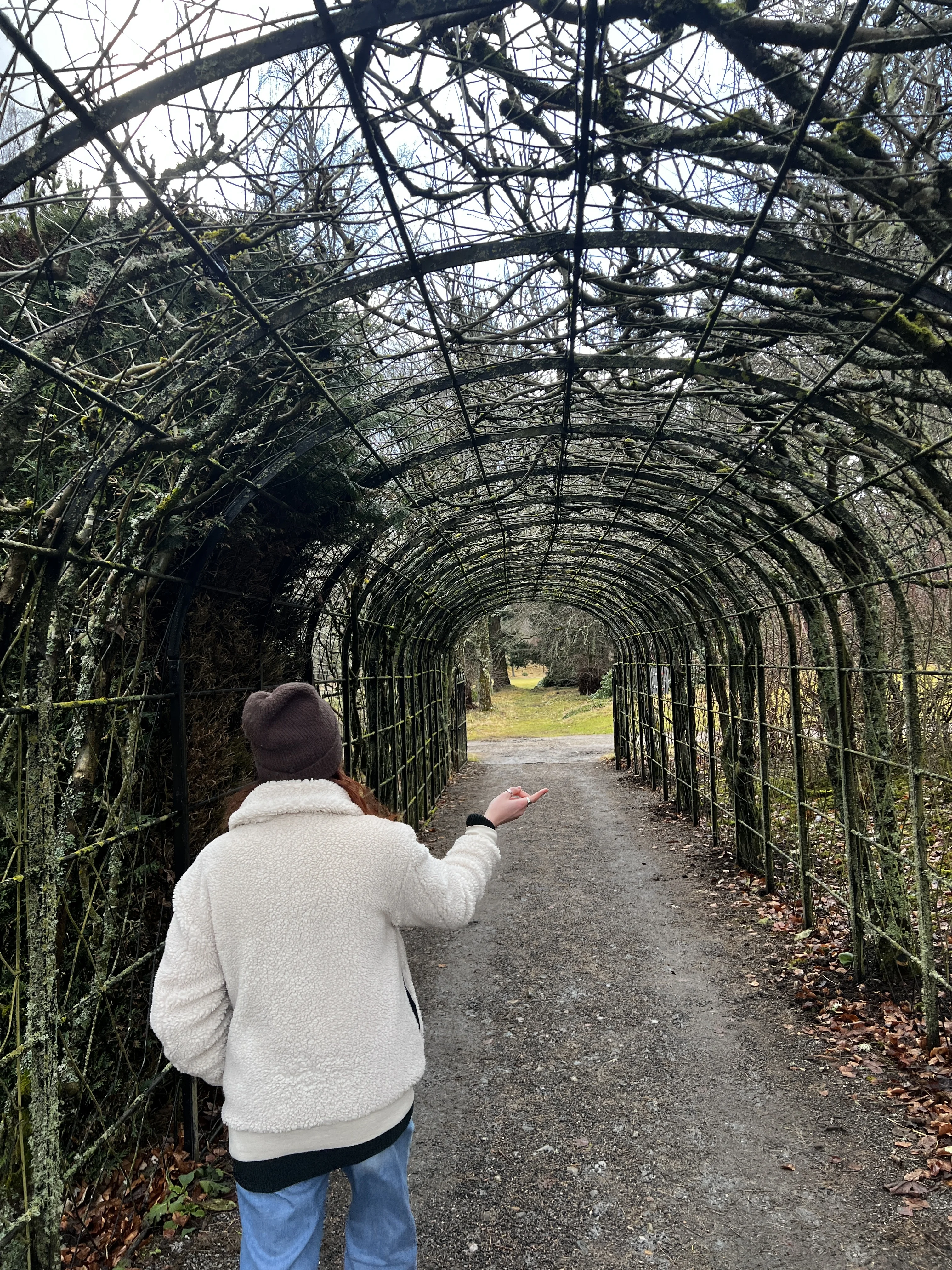 The gardens at Balmoral Castle